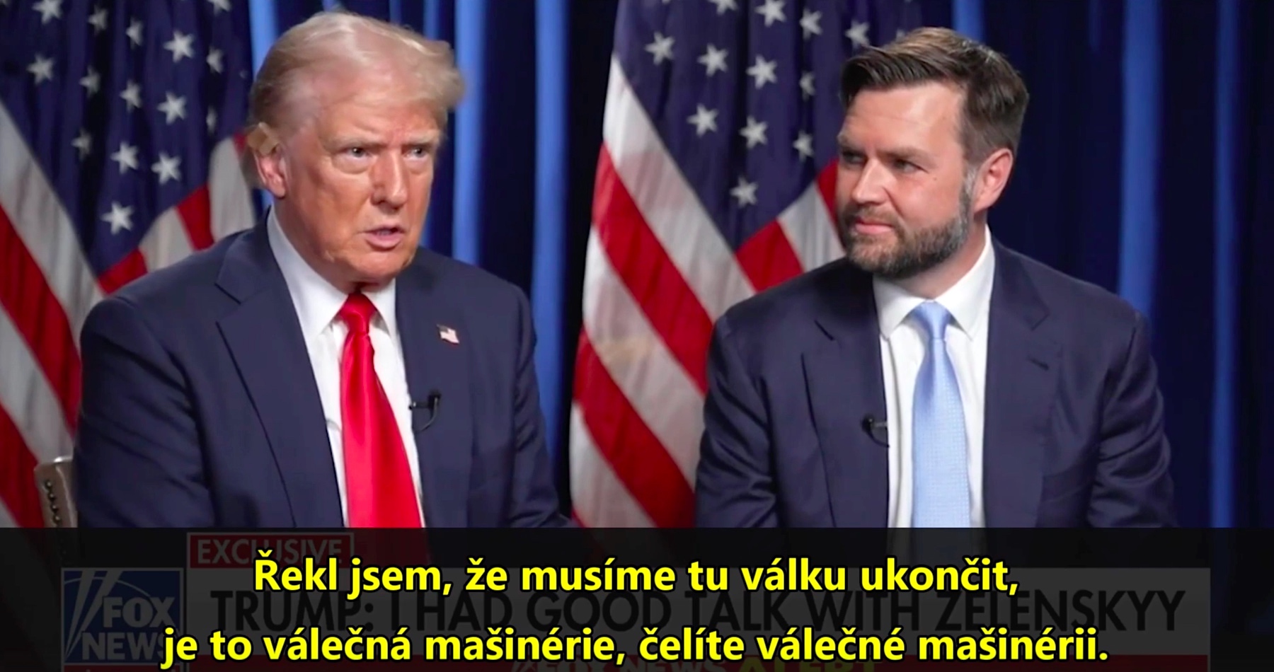 VIDEO: Donald Trump a JD Vance odhalili, co bylo předmětem telefonického rozhovoru se Zelenským. USA prý musí změnit směr a kurz své politiky a válka na Ukrajině musí okamžitě skončit
