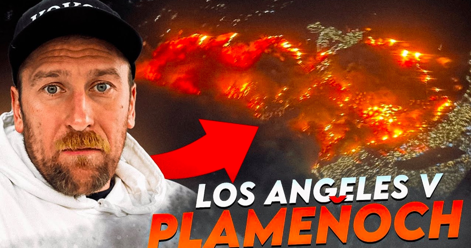 VIDEO: Slovenskí a českí youtuberi žijúci v Los Angeles o podozrivom vypuknutí požiarov v Kalifornii: „Palisády neexistujú, polka Malibu je preč, Pasadena a Altadena sú zrovnané so zemou“