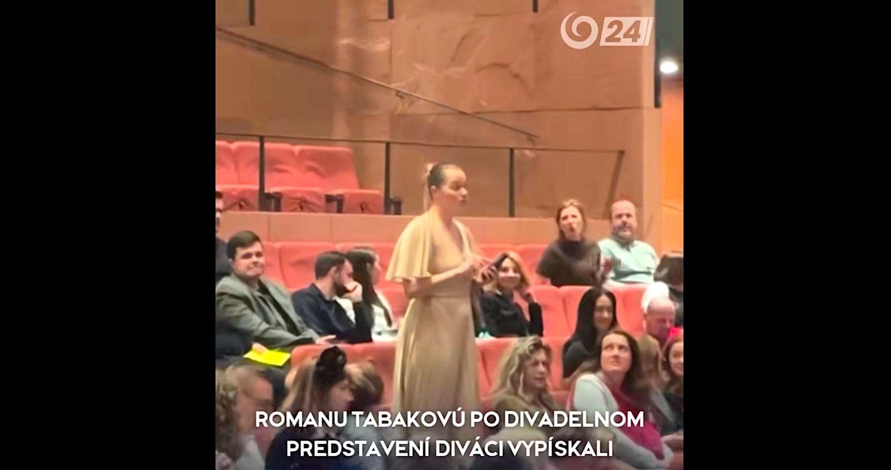 VIDEO: Exposlankyňu Romanu Tabakovú vypískali v SND po tom, čo sa po predstavení ako jediná ohradila voči nechutnej progresívno-liberálnej politickej agitácii, ktorú súdruhovia herci-revolucionári pravidelne manifestujú na divadelných doskách. „Choďte voliť alebo si protestovať na námestia, ale neobťažujte obecenstvo svojimi klamstvami čítaných z papiera!“