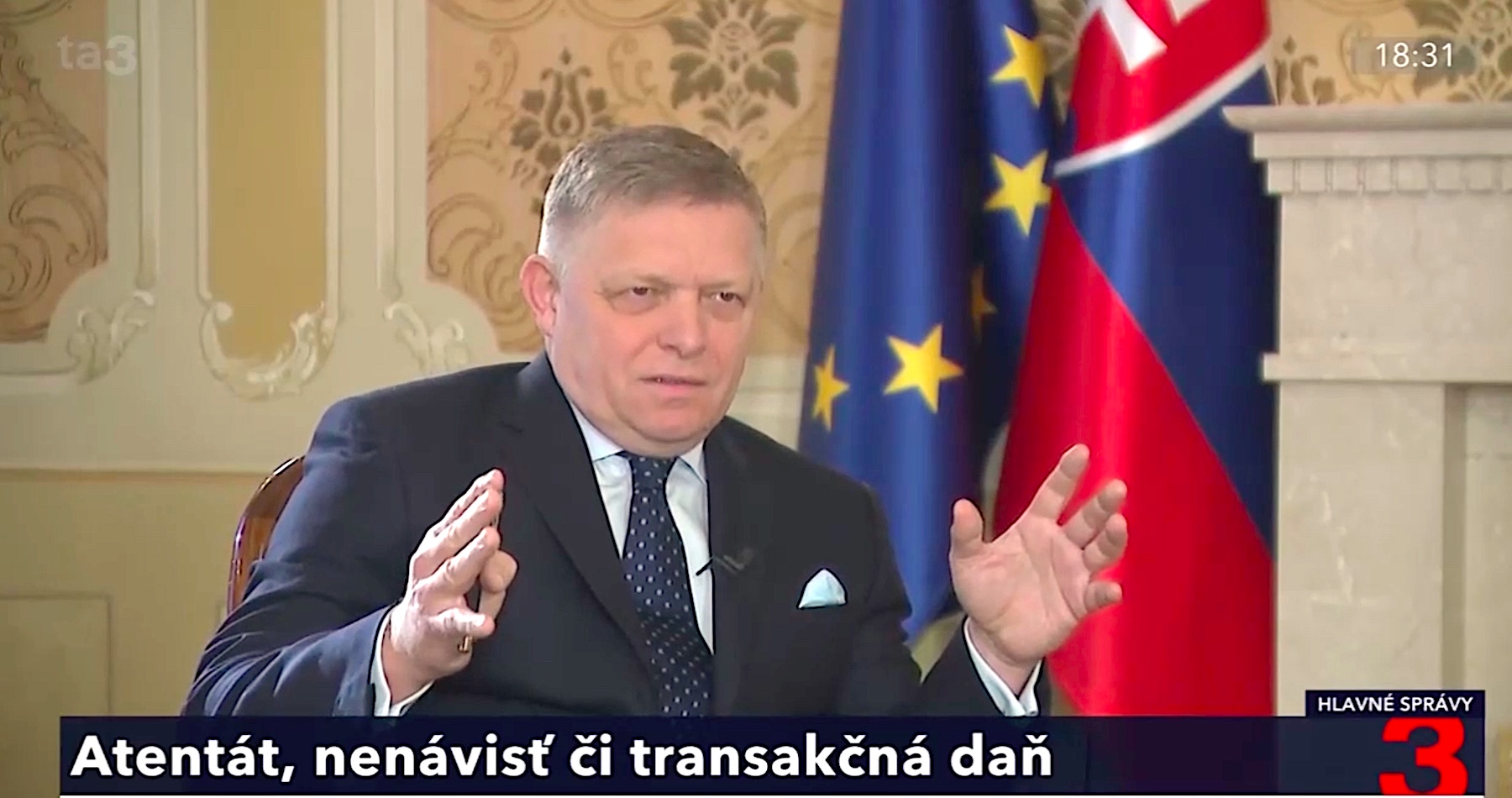 VIDEO: Premiér Fico o výročí atentátu na jeho osobu, o nenávisti v slovenskej spoločnosti, ktorá už prekračuje únosnú mieru a smeruje k ďalšiemu pokusu o vraždu vládneho politika, o železnej opone, ktorú stavia totalitná EÚ, ale aj o rozhodnutí odmietnuť podporiť prijatie pandemickej dohody WHO