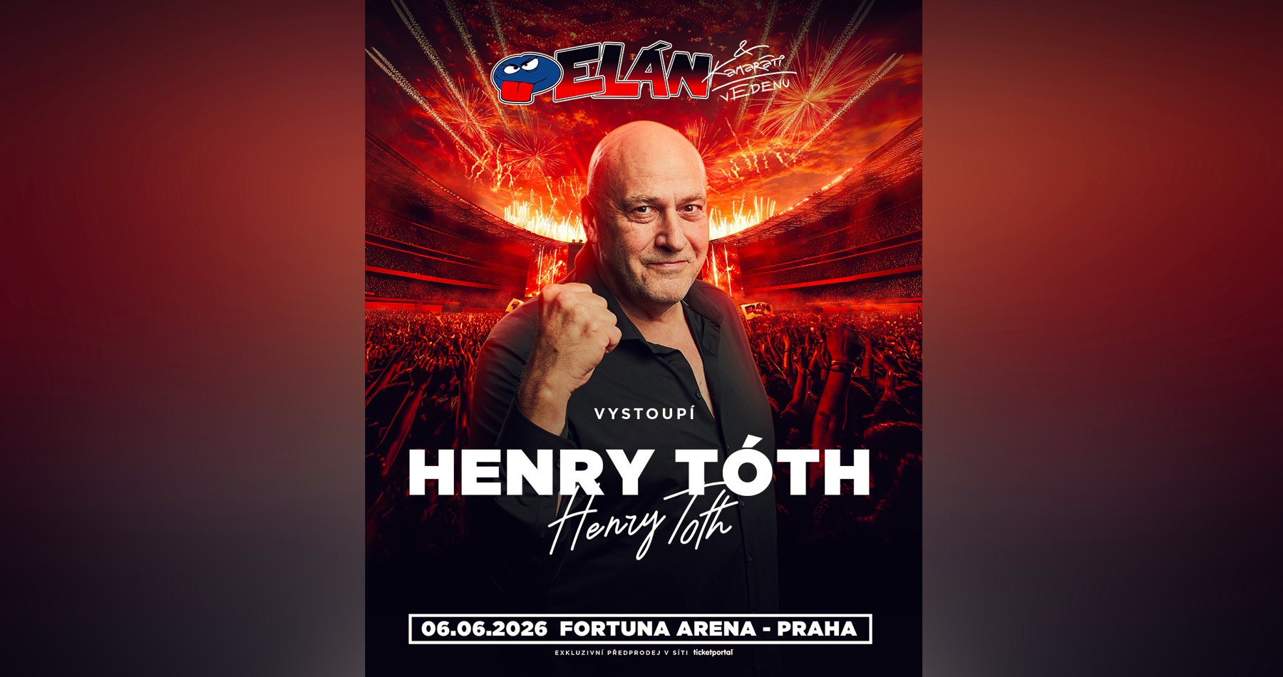 Gitarista svetovej úrovne Henry Tóth dostal padáka z kapely Mariána Čekovského za svoje občiansko-politické názory, ktoré sa nezhodujú s fanatickým vyznávaním progresívnej ideológie zo strany tých členov skupiny, ktorí sú neznášanliví voči iným názorom. Na svoj júnový megakoncert si ho teda pozvala legendárna československá skupina Elán