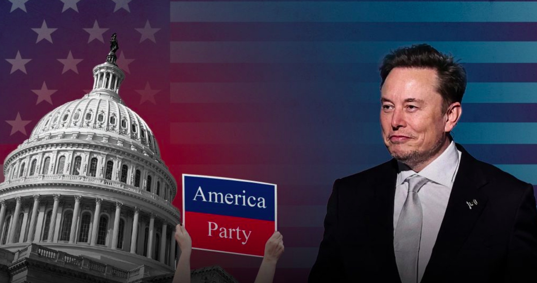 Elon Musk oznámil založenie novej politickej strany s názvom „Amerika“. Dôvodom je podľa neho snaha rozbiť antidemokratický systém jednej strany, keď sa v USA pri moci strieda iba Republikánska a Demokratická strana